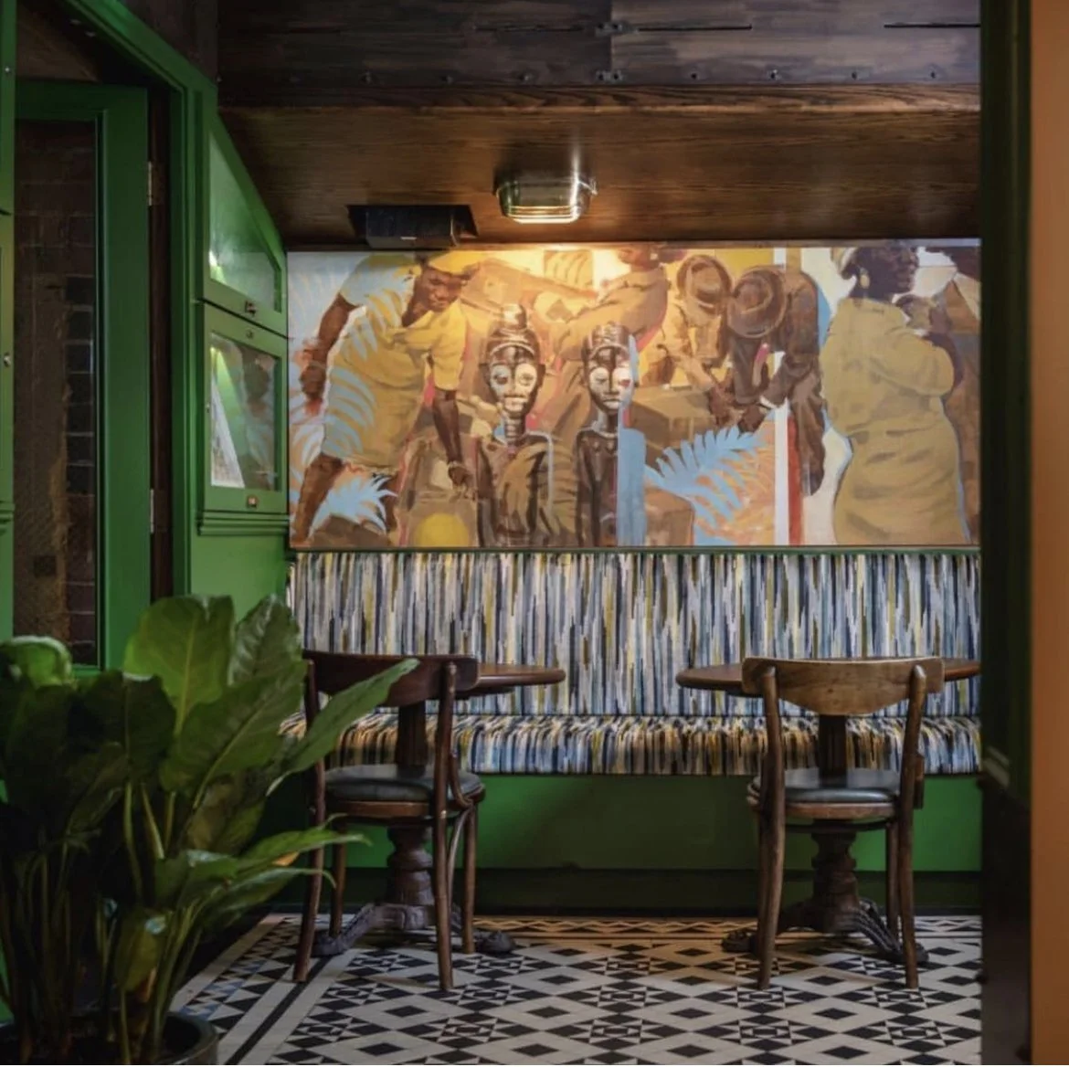 Micaela Sharp Design Upholstery Interior Design Booth Upholstery